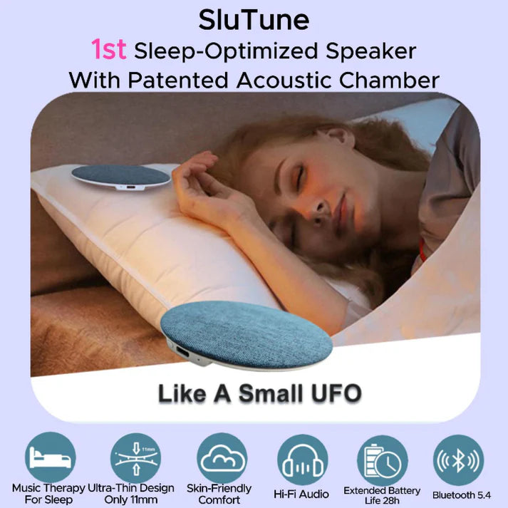 🔥Hot Sale 50% OFF🔥Ultra-Thin 11mm Bone Conduction Sleep Speaker