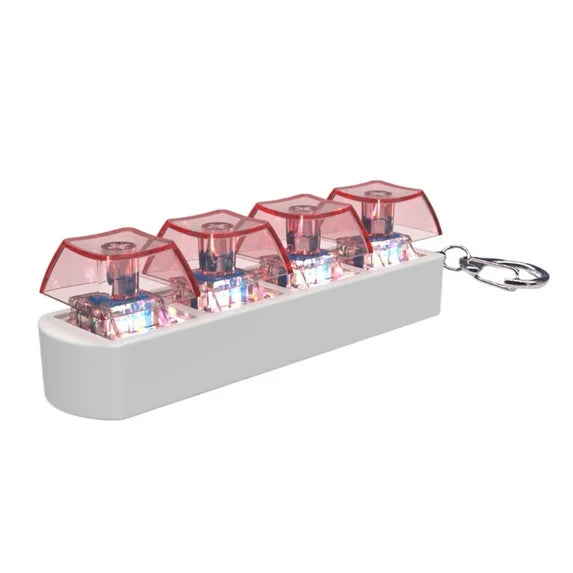 💥Black Friday Sales🖤 4-Key LED Light Keyboard Fidget Toy Keycap Tester