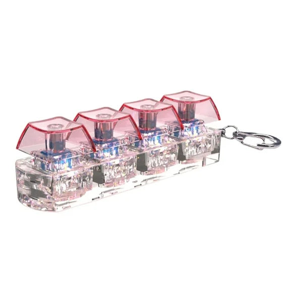 💥Black Friday Sales🖤 4-Key LED Light Keyboard Fidget Toy Keycap Tester