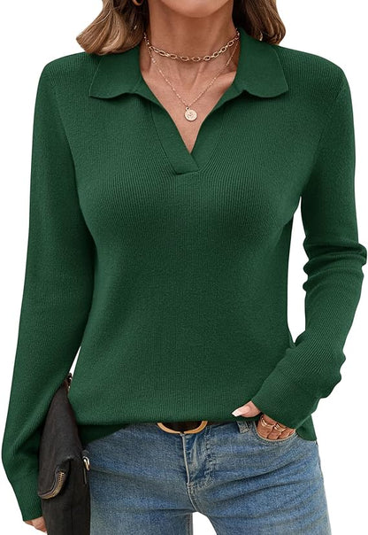 👚 One Sweater, Endless Styles:🏷️ Style: V-Neck Polo | Season: Winter | Occasion: Every Day
