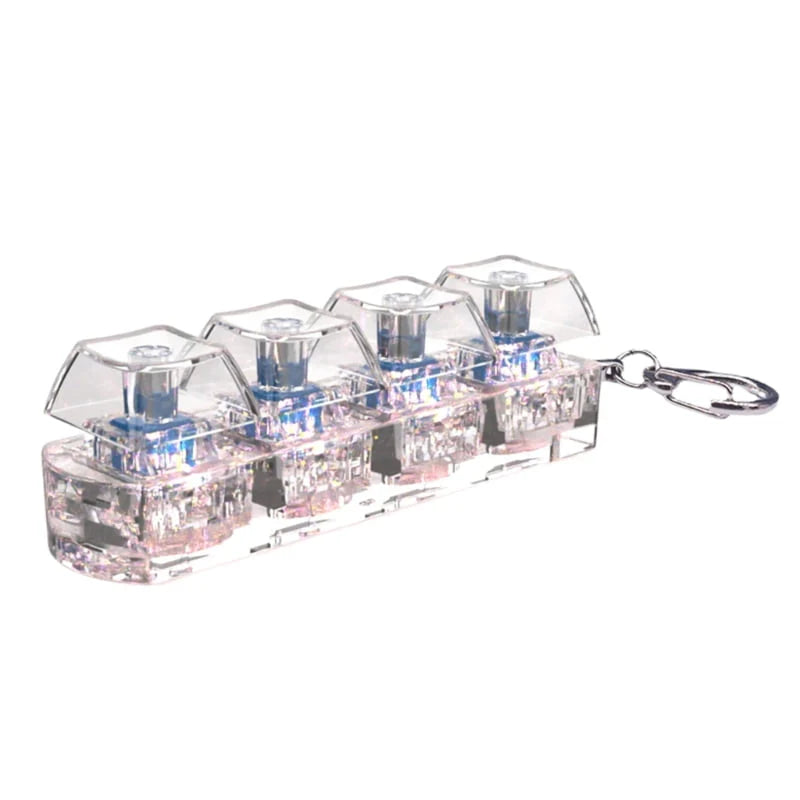 💥Black Friday Sales🖤 4-Key LED Light Keyboard Fidget Toy Keycap Tester