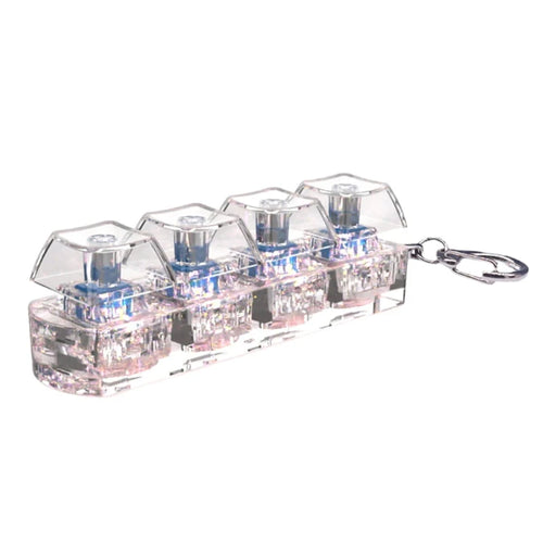 💥Black Friday Sales🖤 4-Key LED Light Keyboard Fidget Toy Keycap Tester