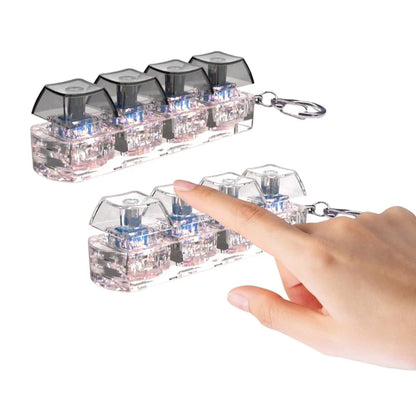💥Black Friday Sales🖤 4-Key LED Light Keyboard Fidget Toy Keycap Tester